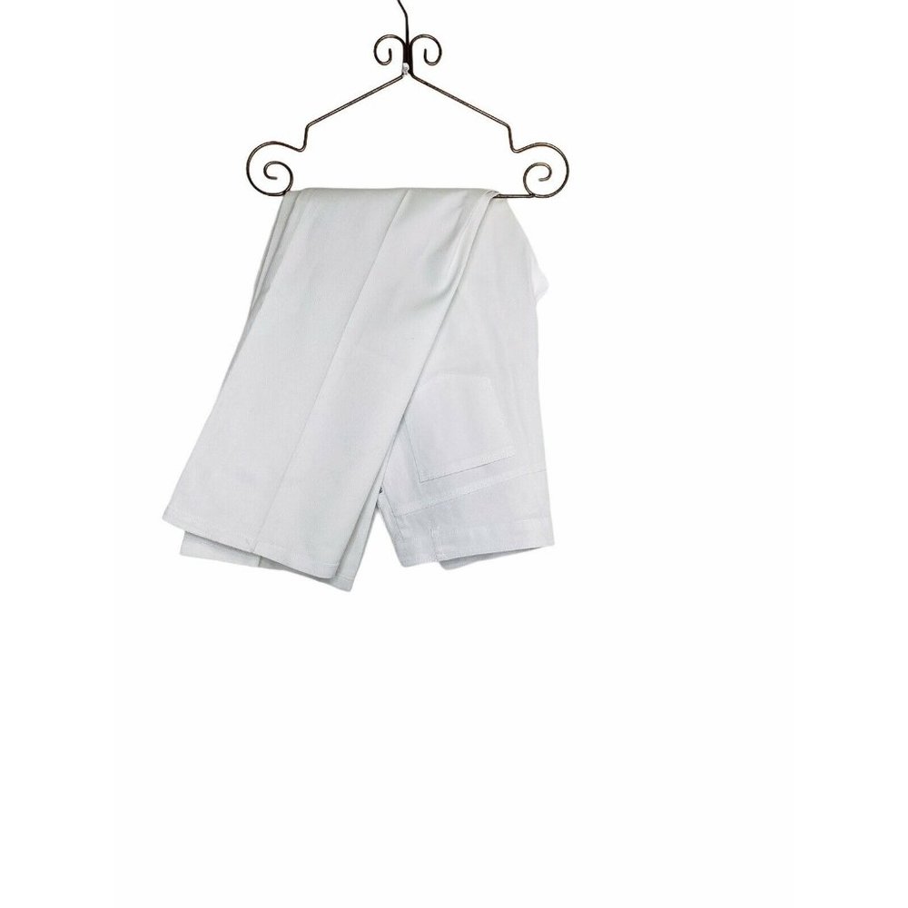 Ashro White Jeans w/ Silver Studs On Pockets Sz 14 - Picture 7 of 10